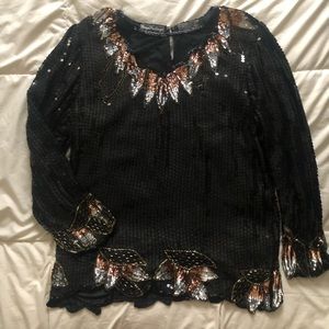 🌟2/$10🌟 Royal Feelings Sequin Top